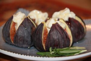 Figs with Mascarpone and Honey